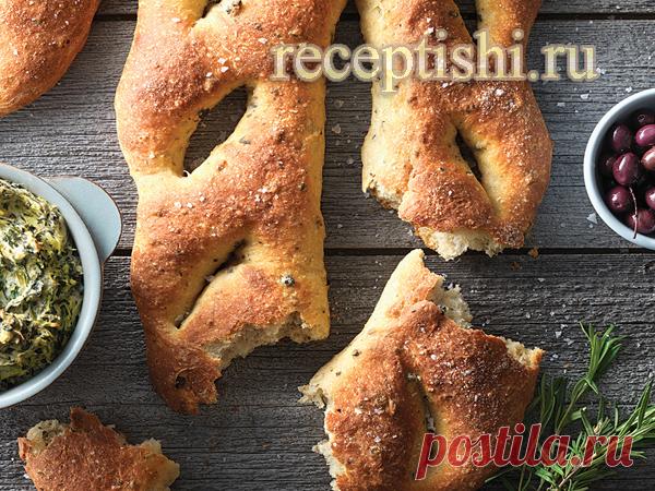 Хлеб фугас | Кулинарные рецепты с фото