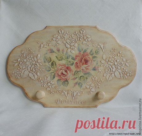 Мастера декупажа - Мария Спирина. Работы и мастер-класс по декупажу элегантного мини-комодика