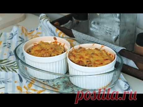ЖУЛЬЕН С КУРИЦЕЙ И ГРИБАМИ