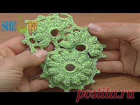 Кружево ленточное Урок 2 часть 1и2 Ажурная вязаная лентa.