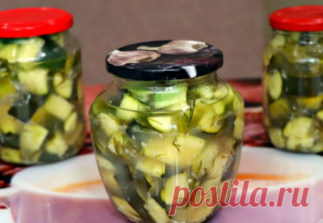 Маринуем кабачки как грибы: настаиваем в маринаде и раскладываем по банкам