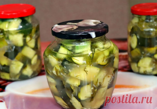 Маринуем кабачки как грибы: настаиваем в маринаде и раскладываем по банкам