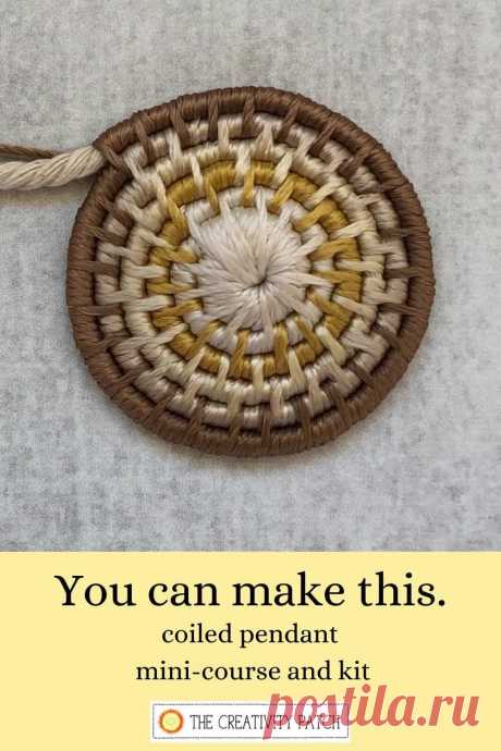 Пин содержит это изображение: Coiled Pendant Kit