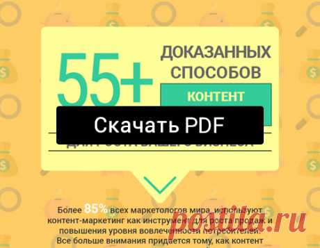 Применение контент-маркетинга имеет прямое отношение к продажам? 
55+ проверенных способов контент-маркетинга для роста бизнеса