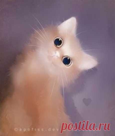 Нарисованные котики | 405 фотографій | ВКонтактi
