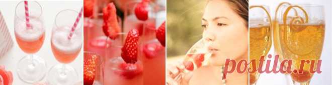 Красивые и вкусные идеи для шампанского | DiscoverWedding.ru