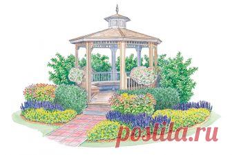 Planting around a gazebo | Garden Gate