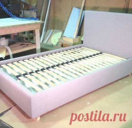 Изготовление и сборка кровати дома