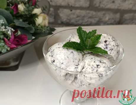 Мороженое с шоколадной крошкой "Страчателла" – кулинарный рецепт