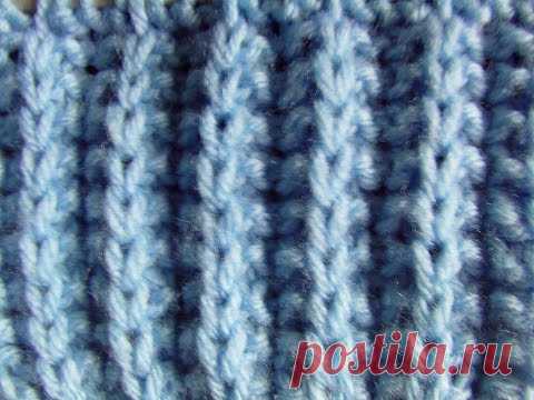 WZORY NA DRUTACH,KNITTING STITCH-SCIAGACZ IRLANDZKI.