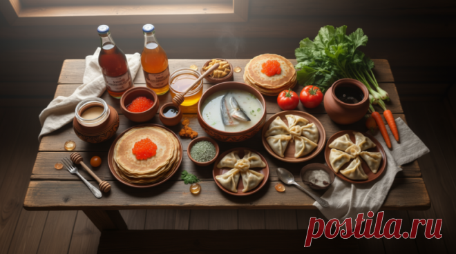 От блинов до ухи: 15 вкусов, которые расскажут о России больше, чем учебники истории. | Книголюбие | Дзен