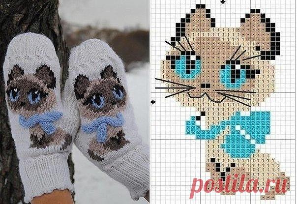 Котенок Гав — схема и пример оформления