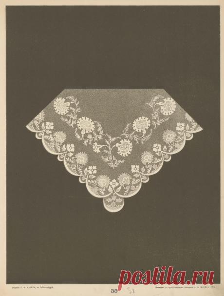 Книга - "Вышивка ( 1905 г)".