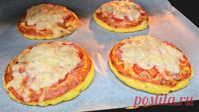 ПП ПИЦЦА на творожном тесте. Можно даже на ночь! | Рецепты ЛАЙТ | Дзен