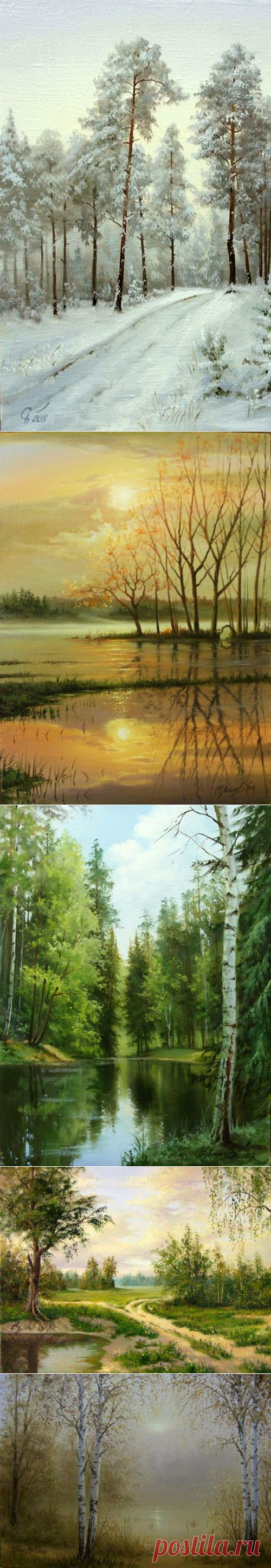 Художник Олег Чувашев (60 работ) » Картины, художники, фотографы на Nevsepic