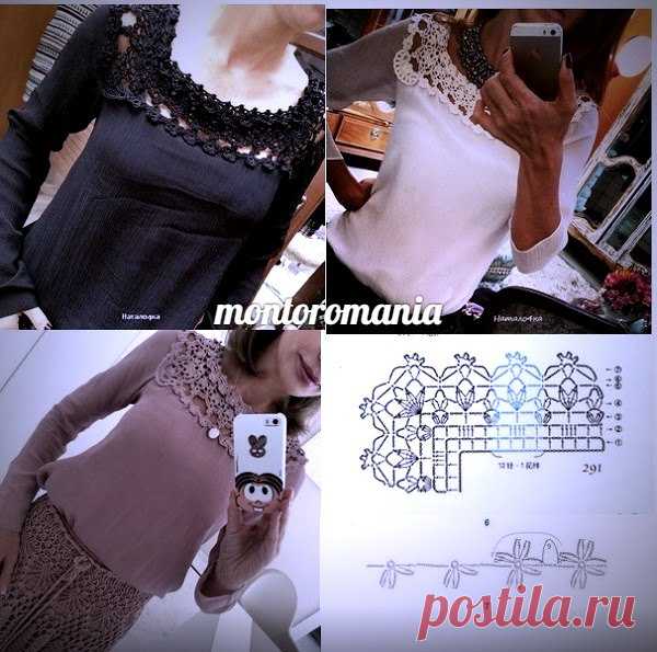 Шелковая поэма Ванессы Монторо. Платья крючком