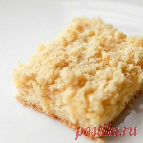 Творожный пирог из крошек рецепт – выпечка и десерты