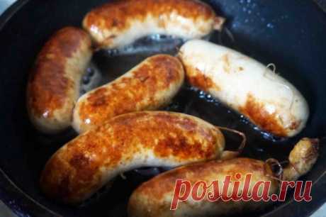 Колбаски свино-куриные