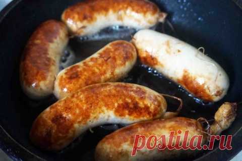 Колбаски свино-куриные