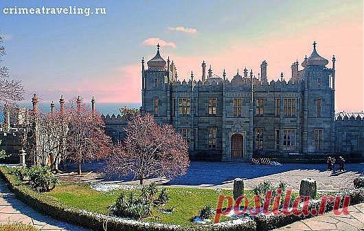 © Алупкинский дворец зимой - Отдых в Крыму | Крым: путешествие в страну легенд, вина и солнца