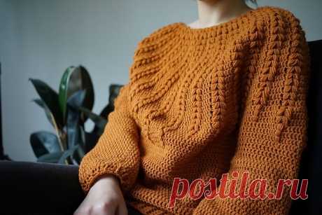 Какую связать кокетку? С косами, конечно!