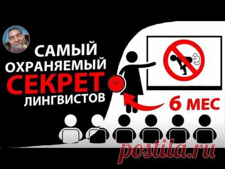Как Выучить ЛЮБОЙ Язык За  «6+6» МЕСЯЦЕВ  (подробная инструкция)