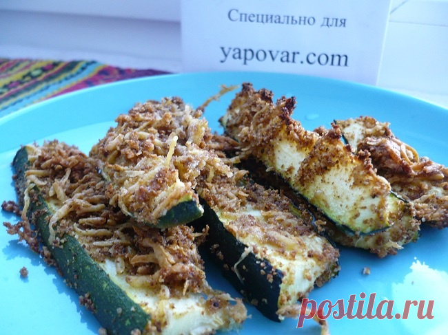 Цукини в панировке - пошаговый рецепт с фото