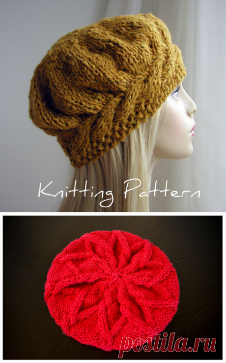 KNIT PATTERNS BERET « Free Patterns