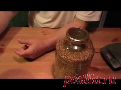 Поглотитель кислорода. Хранение круп. Сухих продуктов и т.д.  Часть № 1 (фильм без рекламы)