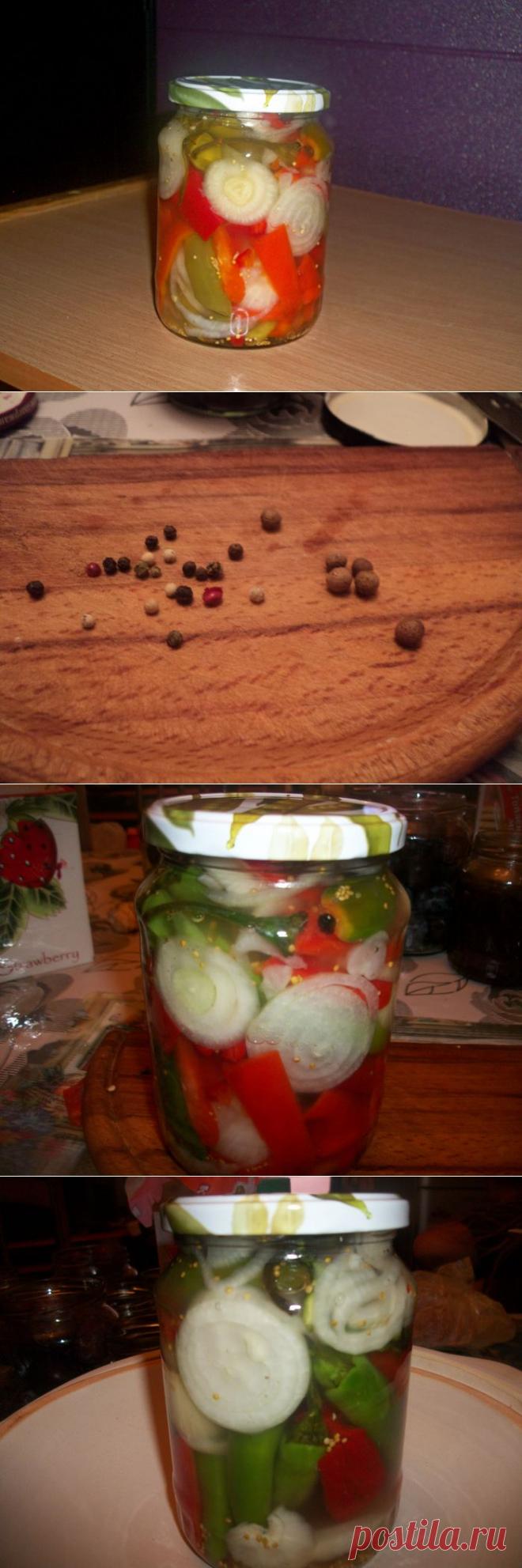 Пикантный острый перчик с луком