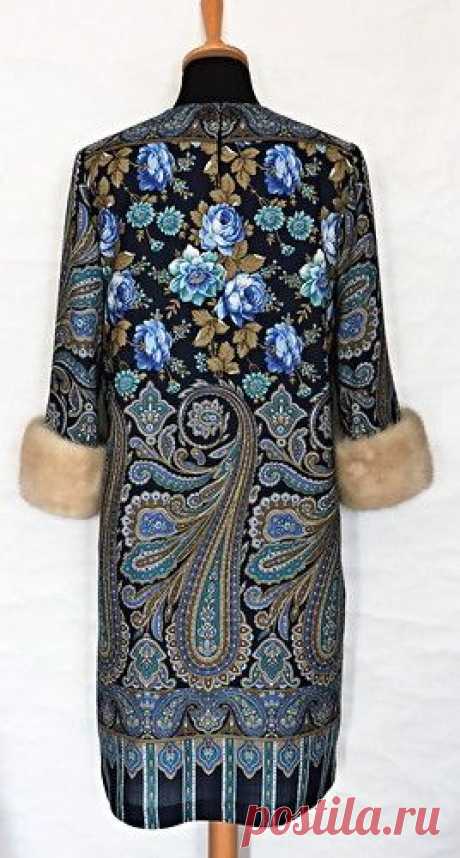 Шить из павловопосадских платков