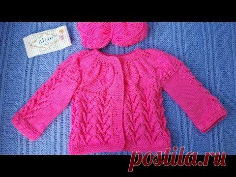 Кофточка для девочки (2 часть)