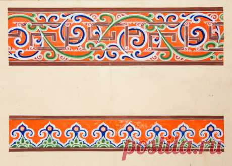 этнические орнаменты » Традиционный монгольский орнамент