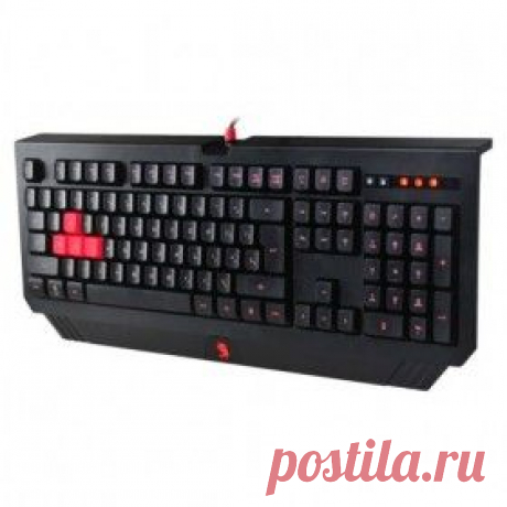 Купить Клавиатура A4 Bloody B120 черный USB Multimedia Gamer LED  / Интернет-магазин &quot;Vseinet.ru&quot;
Время отклика 1мс.

Водоотталкивающее покрытие и отверстие для стока воды.

Уникальные функции Auto Shot и Turbo Shot, которые можно присвоить любой клавише.

Усиленный «Пробел».
Красная подсветка клавиш с 5 режимами.
Сменные силиконовые клавиши WASD.

Мультимедийные клавиши и клавиша блокировки Win.