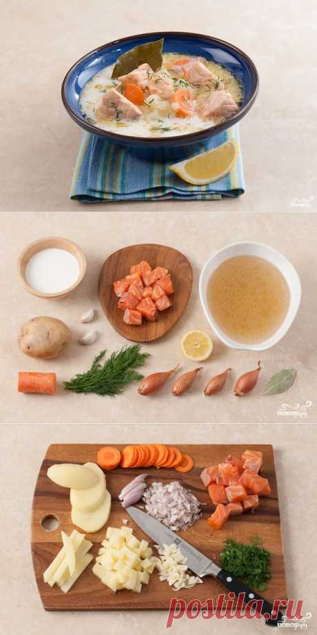 Уха по-фински - пошаговый кулинарный рецепт на Повар.ру
