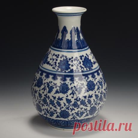vase wholesale Picture - More Detailed Picture about 2016 archaize Chinese Blue and White Porcelain Vase Home Decorate Vase Adornment Upscale Handmade painting gif Picture in Vases from Chinese treasures | Aliexpress.com | Alibaba Group