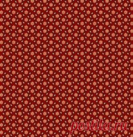 Мелкие цветочки на кирпичном фоне 5348-0111 - Северный Хэмптон <- MARCUS <- Ткани - Каталог | StitchCraft