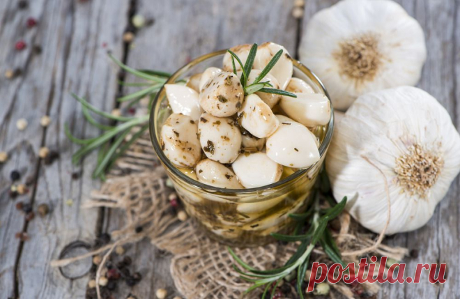 Как сделать вкусный чеснок на зиму. Тонкости маринования | Ваши любимые рецепты