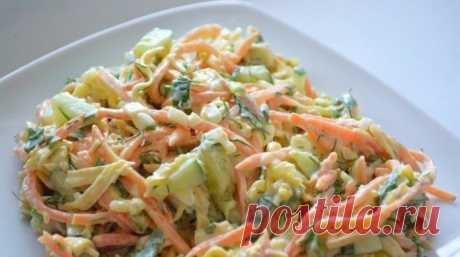 Простой и вкусный рецепт салата «Лисичка» - lublugotovit.me