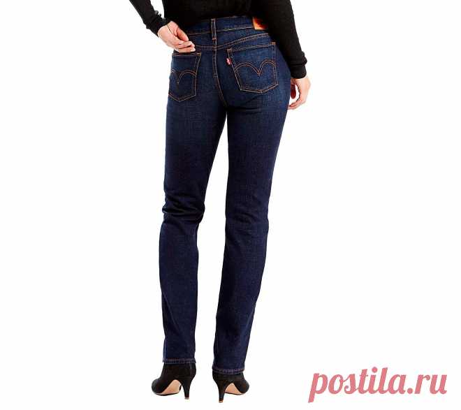 Levi's? Womens Women's 414? Relaxed Straight Lost Creek Jeans 27 X 32 at Amazon Women's Jeans store