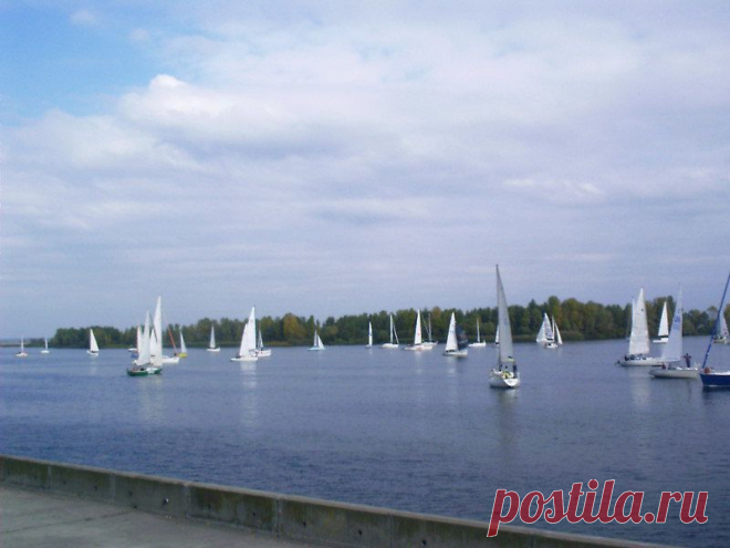 Регаты , Украинка, Каневское водох Киев яхт Клуб,  Днепр