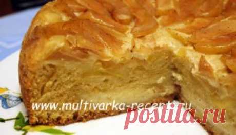 Яблочный пирог в мультиварке