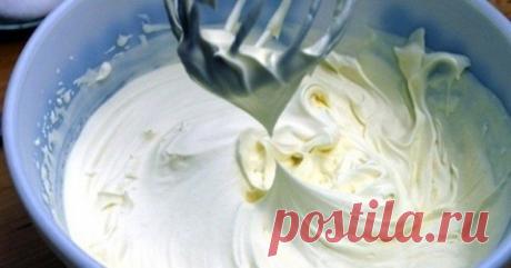 Как сделать густой крем для торта
