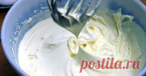 Как сделать густой крем для торта