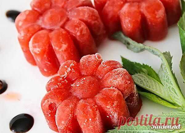 Рецепт Арбузный сорбет с фото в домашних условиях