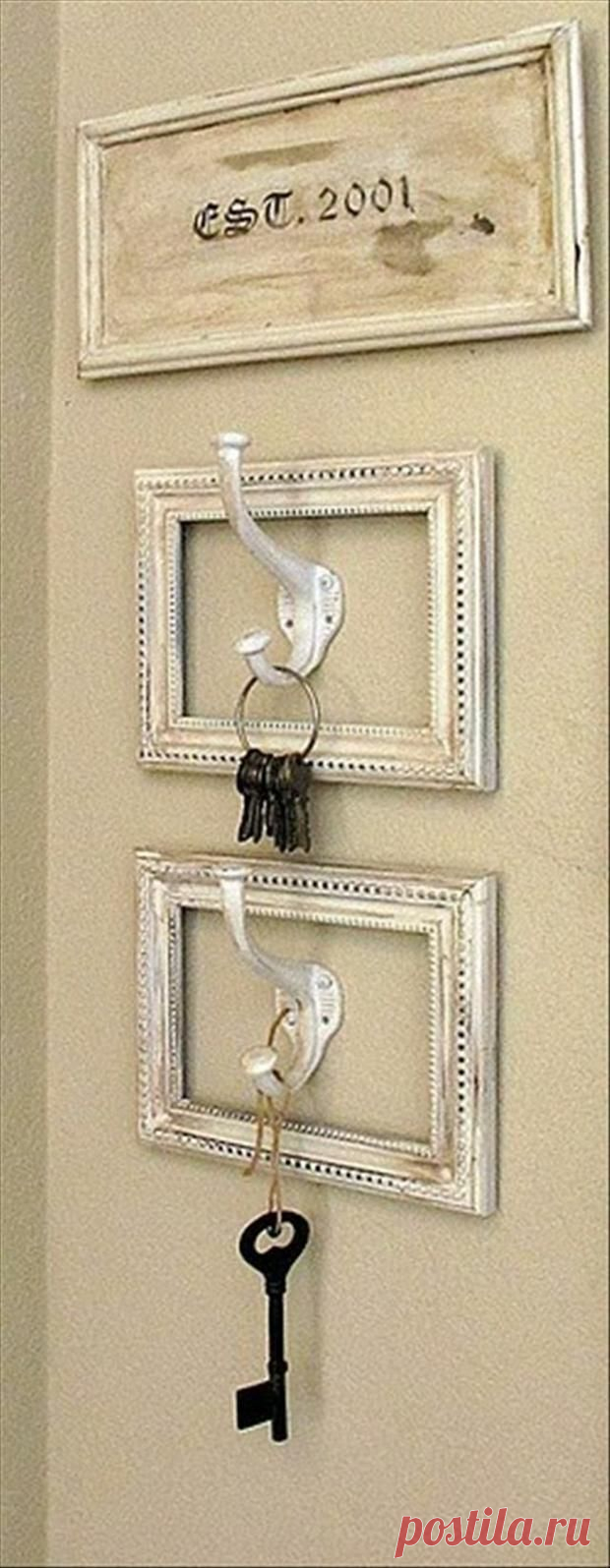 (1) what a cute idea | Дизайн, декор | Держалки Для Ключей, Поводок Для Собаки и Крючки