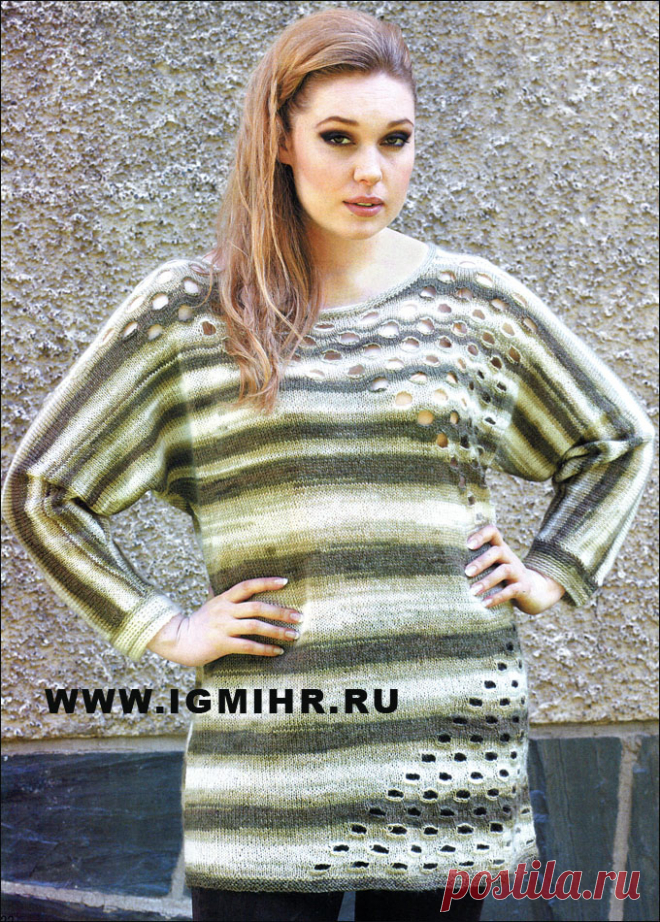 Вязание спицами. Модели для полных.