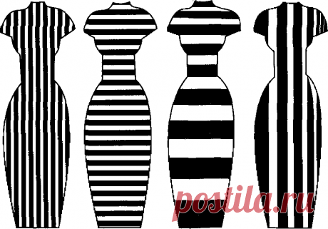 Зрительные иллюзии в композиции костюма | ATLANTIC