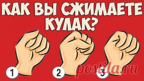 Быстрый тест: просто сожмите руку в кулак, и мы расскажем все о вашем типе личности! — Центр обучения Профессионалы.ru — Профессионалы.ru