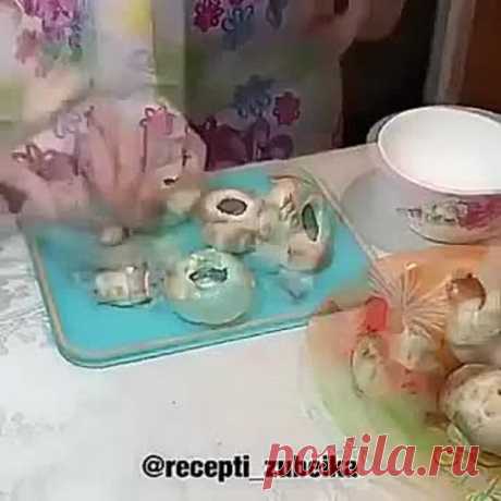 Запечённые грибы   ( рецепт )